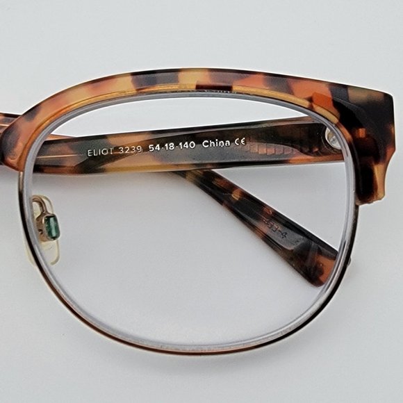 *SOLD* Warby Parker Eliot 3239 Honey Tortoise Vintage Inspired Eyeglasses Frame - Picture 12 of 16